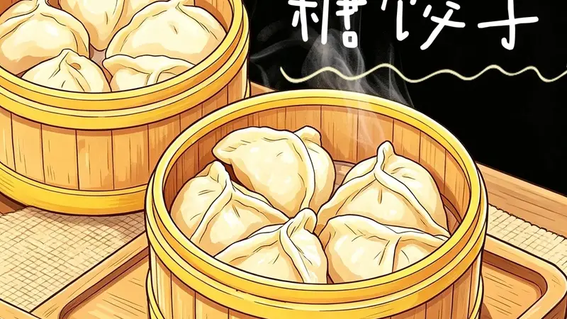 咬开白胖面皮,淌出玫瑰糖汁——永昌糖饺子的甜蜜秘方