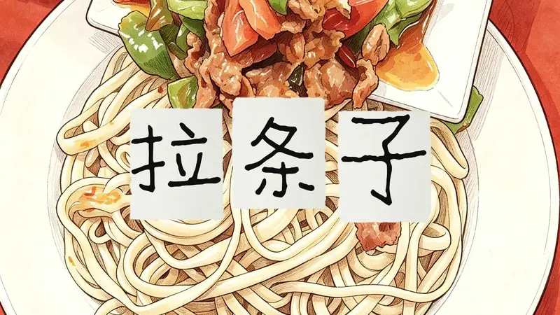 永昌拉条子:工序考究的本地风味代表