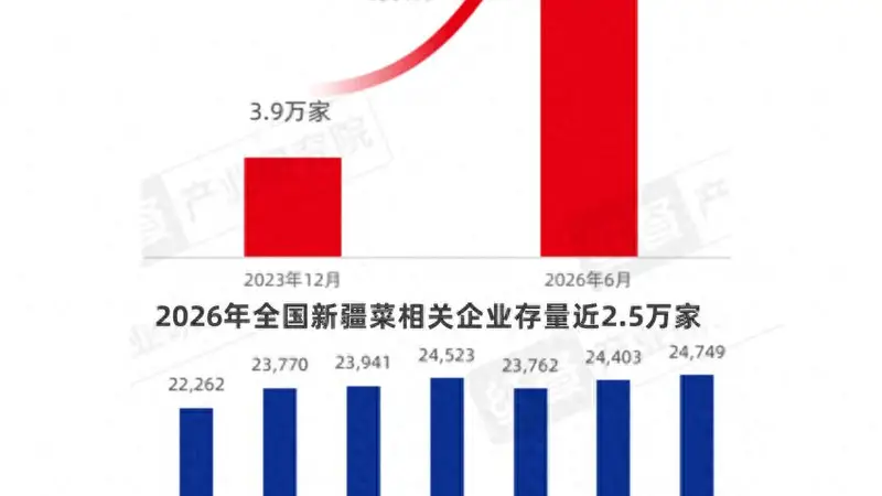 新疆菜全国门店超4.5万 增长密码藏在风味与创新里