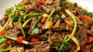 鲜辣入味嫩而不柴,小炒黄牛肉解锁正宗湘式滋味