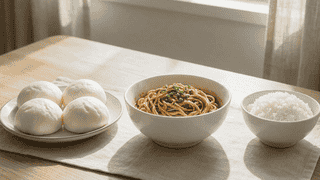 馒头面条米饭升糖速度咋比？营养师拆解主食血糖核心真相