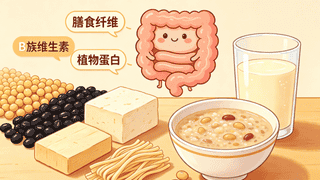【健康科普】“豆”志昂扬,“奶”力全开:增豆加奶的多元选择(膳食营养11)