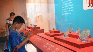 8月4日成都杜甫草堂 杜甫与秦州主题文物展开展引市民参观