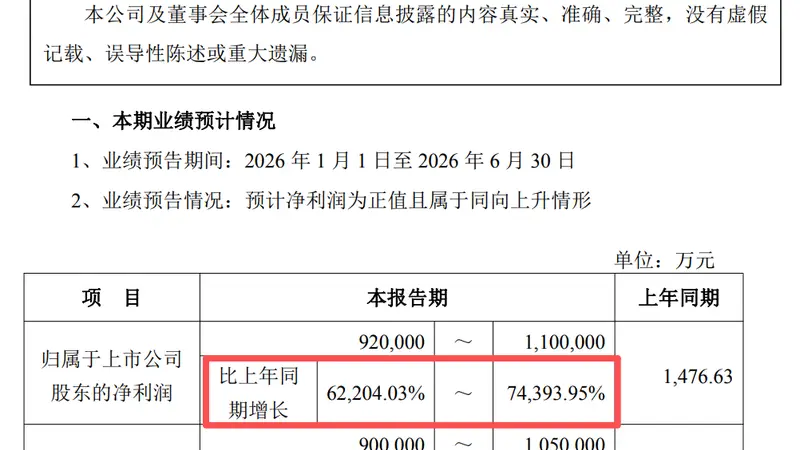 净利暴增74393%!半年净赚110亿,存储巨头江波龙,赚麻了