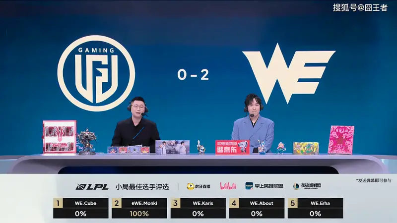 LPL第三赛段WE两局碾压LGD Crisp米利欧难救主