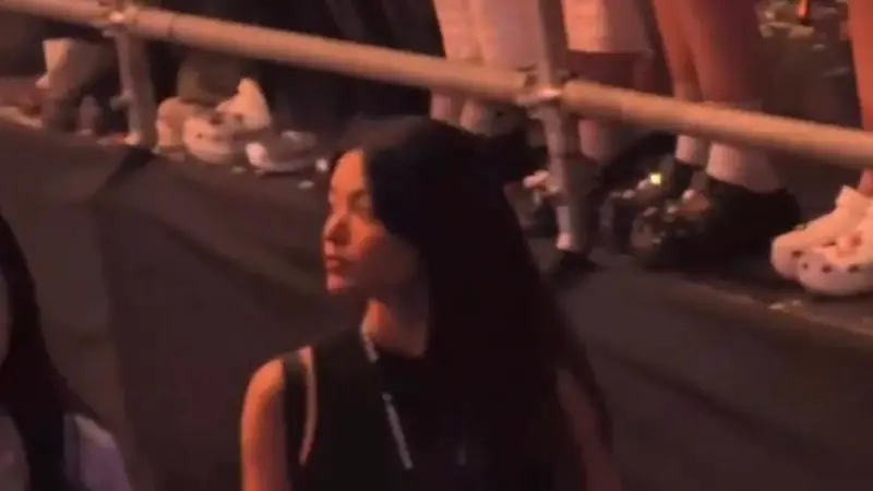 吴建豪妻子荒卷绘美现身F4演唱会 专注观演清丽气质引关注