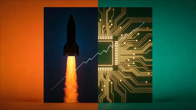 华尔街的新赌局:SpaceX对决英伟达,谁在未来更值钱?