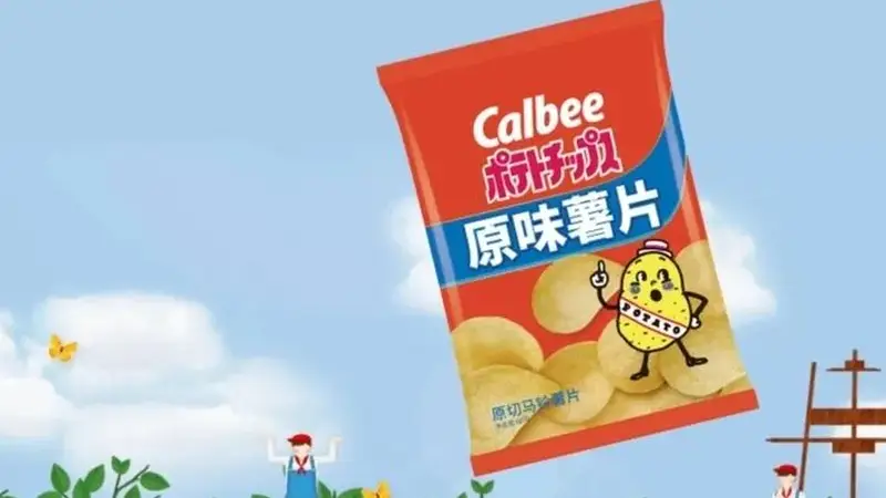 日本卡乐比多款零食将重归彩色包装