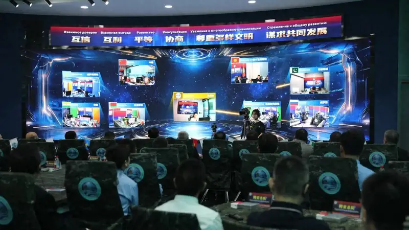 7月23日 上合组织“天山-2026”联合网络反恐演习在乌鲁木齐开幕