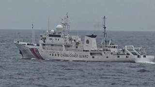 相距仅0.4海里!东沙对峙现场紧张,台中舰近迫碰瓷大陆海警3101