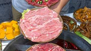渝中区核心区这家社区火锅 人均50元吃鲜货 还到凌晨2点