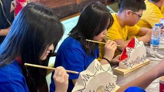 23国华裔青少年走进浙江浦江：上手试试才能不虚此行