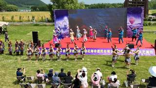 赫韵匠心点亮花海：佳木斯达勒花海沉浸式非遗活动精彩上演