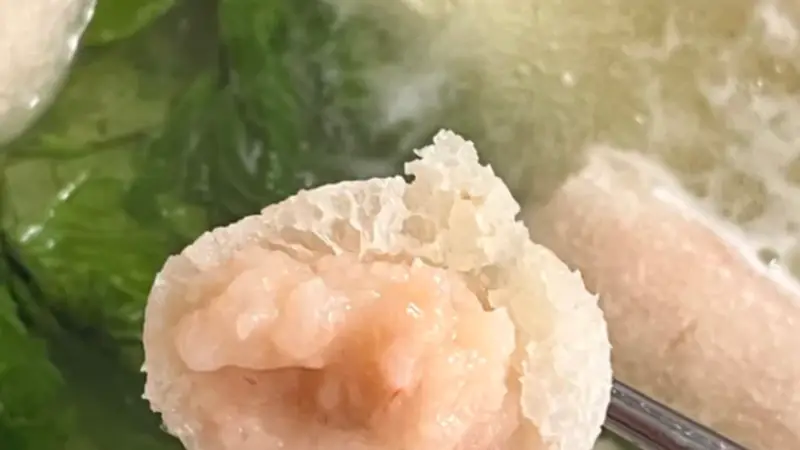 虾子竹笙汤：脆嫩爆汁，鲜甜诱人，一口沦陷的粤式鲜味