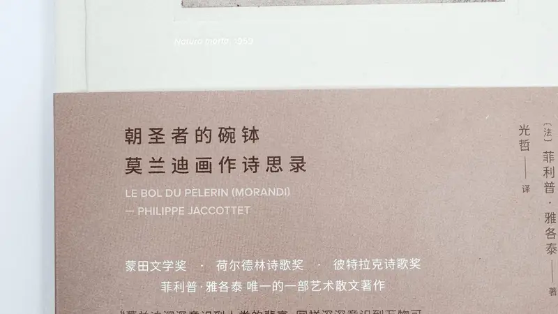 豆瓣8.4！目前国内唯一一本莫兰迪相关著作