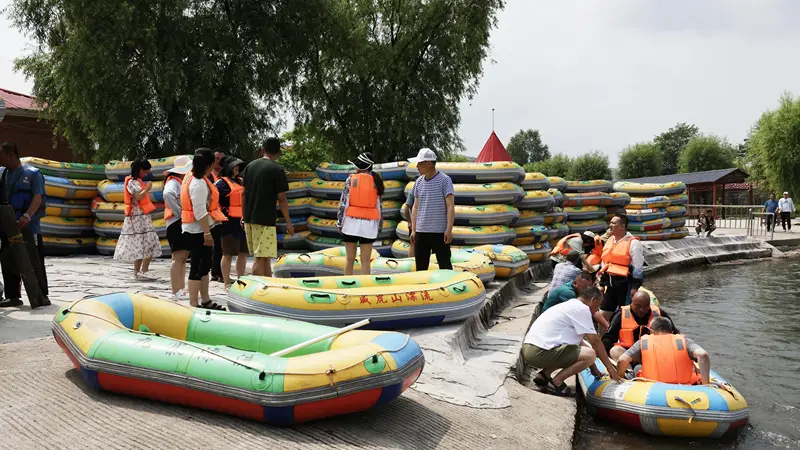 乘风逐浪赴林海,威虎山漂流开漂了