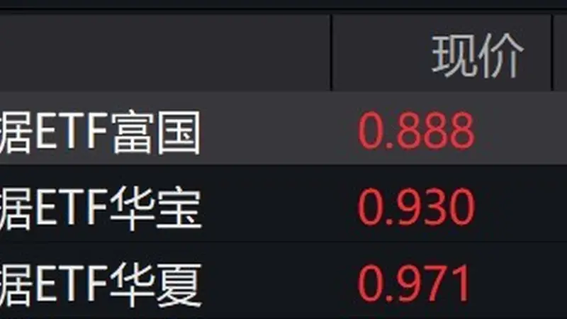 大数据概念股走强,大数据ETF涨超4%