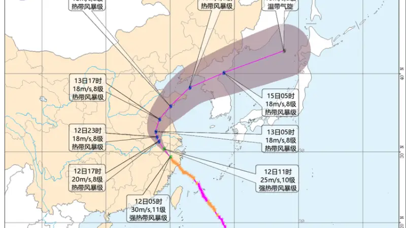 “巴威”两次登陆!昨夜今晨最新动态