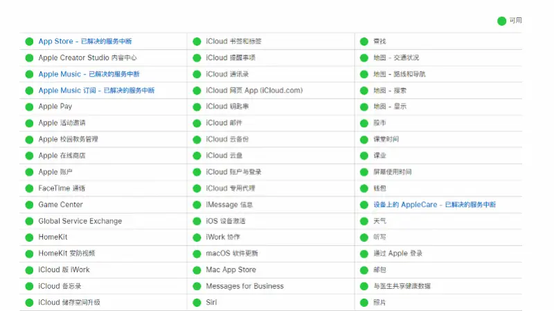 7月27日苹果App Store等多服务临时故障 系例行维护已全部恢复