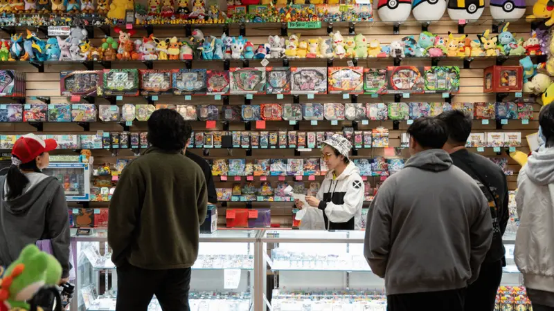 日本五家宝可梦临时门店启用刷脸限次 严打购物黄牛