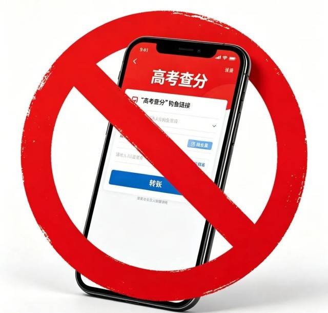 网警梳理了4个“高考查分陷阱”，家有考生的速看！